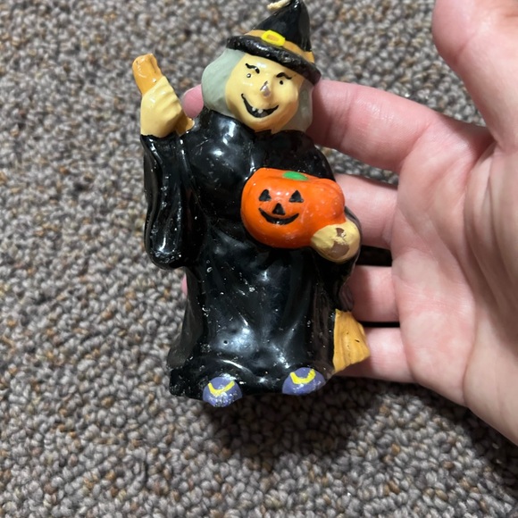 Vintage Halloween Candle Set - Witch, Skeleton, Pumpkin - Picture 6 of 7